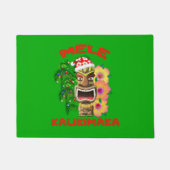 Mele Kalikimaka Santa Claus Tiki Fußmatte (Vorderseite)