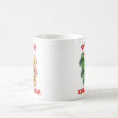 Mele Kalikimaka Santa Claus Tiki Kaffeetasse (Mittel)