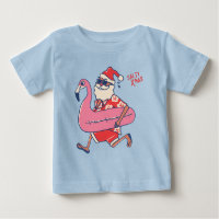 Mele Kalikimaka Santa Flamingo Christmas Getaways