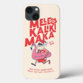 Mele Kalikimaka Santa Flamingo Christmas Getaways Case-Mate iPhone Hülle (Rückseite)