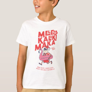 Mele Kalikimaka Santa Flamingo Christmas Getaways T-Shirt