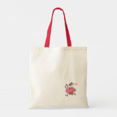 Mele Kalikimaka Santa Flamingo Christmas Getaways Tragetasche (Rückseite)