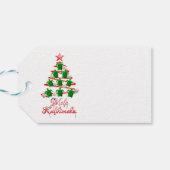 Mele Kalikimaka Sea Turtles Geschenkanhänger (Rückseite Horizontal)