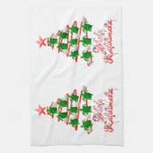 Mele Kalikimaka Sea Turtles Handtuch (Vertikal)