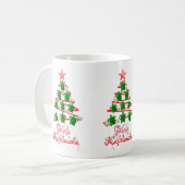 Mele Kalikimaka Sea Turtles Kaffeetasse (Vorderseite Links)