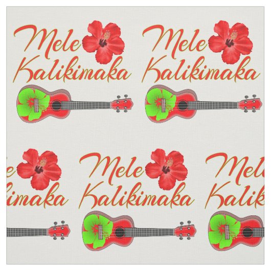Mele Kalikimaka Stoff (Muster)