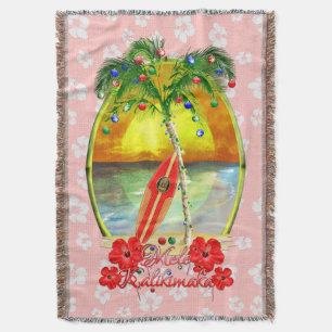 Mele Kalikimaka Surfing Decke