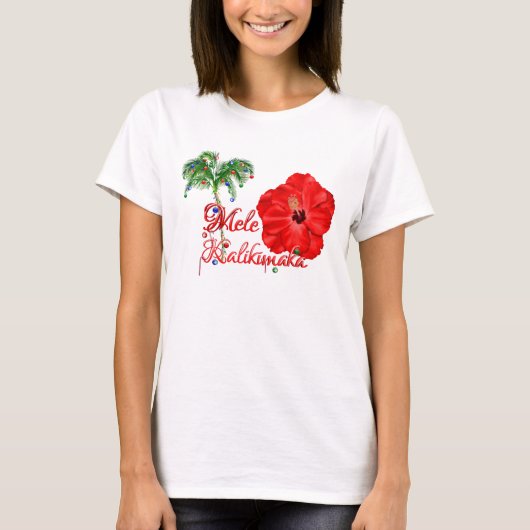 Mele Kalikimaka T-Shirt (Vorderseite)