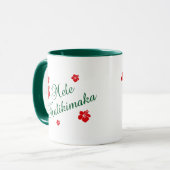 Mele Kalikimaka Tasse (Vorderseite Links)