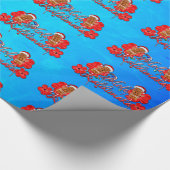 Mele Kalikimaka Tiki Geschenkpapier (Ecke)