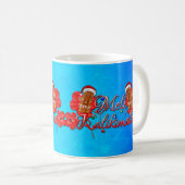 Mele Kalikimaka Tiki Kaffeetasse (VorderseiteRechts)