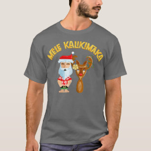 Mele Kalikimaka Tiki Weihnachtsfeiertag Weihnachts T-Shirt