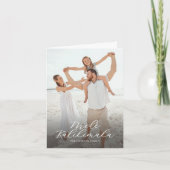 Mele Kalikimaka Tropical 2 Foto Weihnachten (Vorderseite)