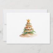 Mele Kalikimaka Tropical Beach Weihnachts-Party Einladung (Rückseite)