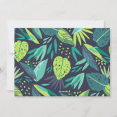 Mele Kalikimaka Tropical Christmas Foto Feiertagskarte (Rückseite)