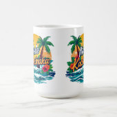 Mele Kalikimaka Tropical Christmas Unisex Kaffeetasse (Mittel)