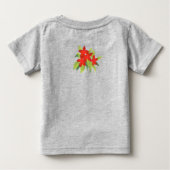 Mele Kalikimaka Tropical Island Hawaiian Weihnacht Baby T-shirt (Rückseite)