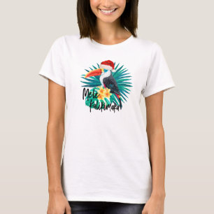 Mele Kalikimaka Tropische Jungle Birds T-Shirt