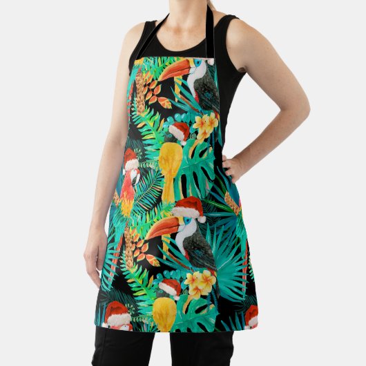 Mele Kalikimaka Tropische Jungvögel Schürze (InSitu)