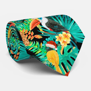 Mele Kalikimaka Tropische Jungvögel (überarbeite Krawatte
