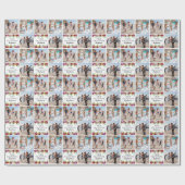 Mele Kalikimaka tropisches Foto Geschenkpapier (Flach)