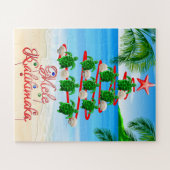 Mele Kalikimaka Turtles Puzzle (Horizontal)