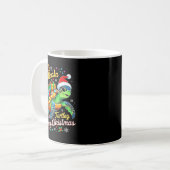 Mele Kalikimaka Turtley Have A Merry Christmas  Kaffeetasse (Vorderseite Links)