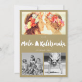 Mele Kalikimaka Weihnachten 3 FotoCollage (Vorderseite)
