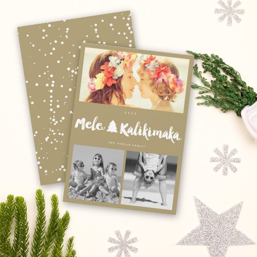 Mele Kalikimaka Weihnachten 3 FotoCollage