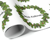 Mele Kalikimaka Weihnachten Geschenkpapier (Rolleneckpunkt)