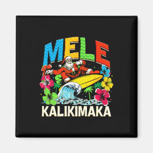 Mele Kalikimaka Weihnachten Weihnachtsfeiertag Wei Magnet