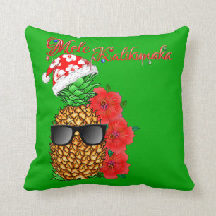 Mele Kalikimaka Weihnachtsananas Kissen
