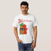 Mele Kalikimaka Weihnachtsananas T-Shirt (Vorne ganz)