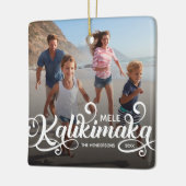 Mele Kalikimaka Weihnachtsgebäck Keramikornament (Links)