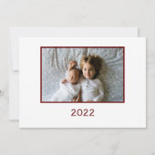 Mele Kalikimaka Weihnachtskarte Einladung (Rückseite)