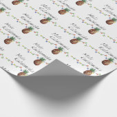 Mele Kalikimaka - WeihnachtsPackpapier Geschenkpapier (Ecke)