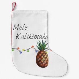 Mele Kalikimaka - WeihnachtsStrumpf Kleiner Weihnachtsstrumpf
