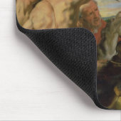 Meleager und Atalanta (Öl auf Leinwand) Mousepad (Ecke)
