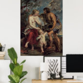 Meleager und Atalante Poster (Heimbüro)