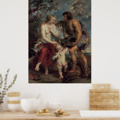 Meleager und Atalante Poster (Küche)