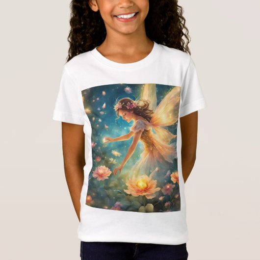 Melek Kanatlı Kız T-Shirt (Vorderseite)