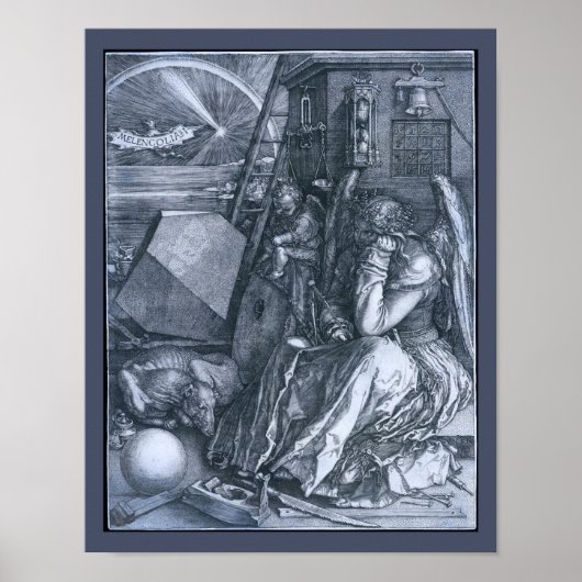 Melencolia I by Albrect Durer Poster (Vorne)