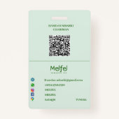 MELFEL AUSWEIS (Rückseite)