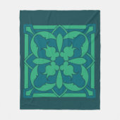 Meliert Fleecedecke (Vorderseite)