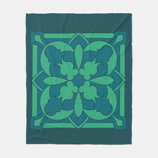 Meliert Fleecedecke (Vorderseite)