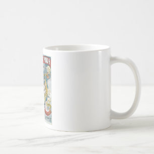 Melies ~ Französischer Zauberer Vintage-Zauberkuns Kaffeetasse
