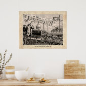 Méliès Le Voyage dans la Lune Tableau 5 Poster (Küche)