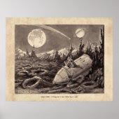 Méliès Voyage dans la Lune Tableau 10 Poster (Vorne)