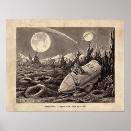 Méliès Voyage dans la Lune Tableau 10 Poster