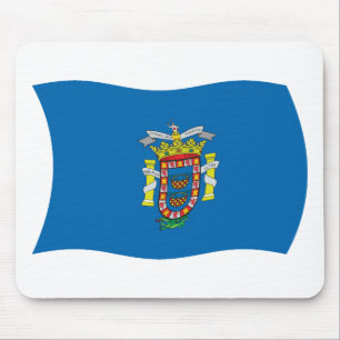 Melilla Flag Mousepad